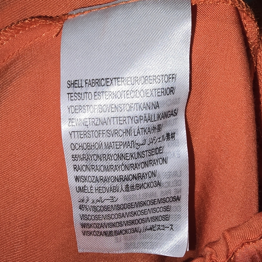 FARM Rio One-Shoulder Orange Jumpsuit - Picture 7 of 8
